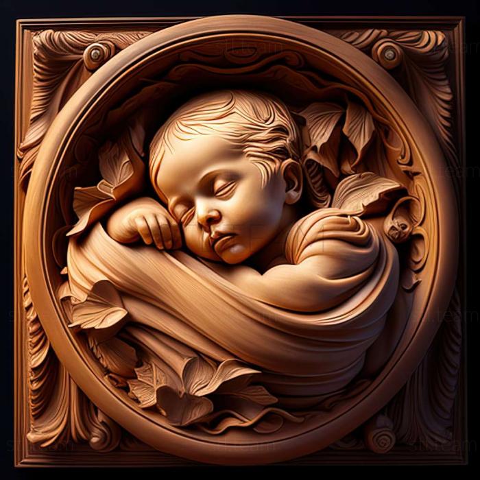 3D модель Sweet Baby James Enter Manene Mansion of Rest (STL)